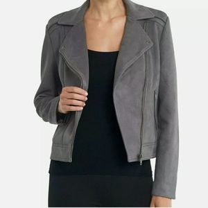 Philosophy Faux Suede Moto Jacket